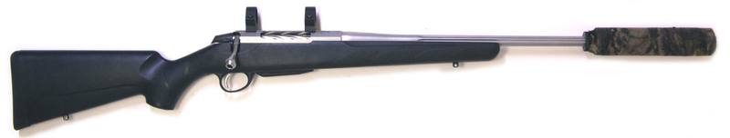 Buy 243 Tikka T3 Stainless Synthetic Fluted with Silencer in NZ New Zealand.