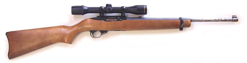 Buy 22 Ruger 10/22 Blued Wood with 4x32 Scope in NZ New Zealand.