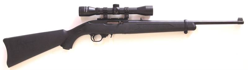 Buy 22 Ruger 10/22 Blued Synthetic with Scope in NZ New Zealand.