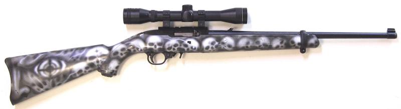 Buy 22 Ruger 10/22 Blued Synthetic with Scope in NZ New Zealand.