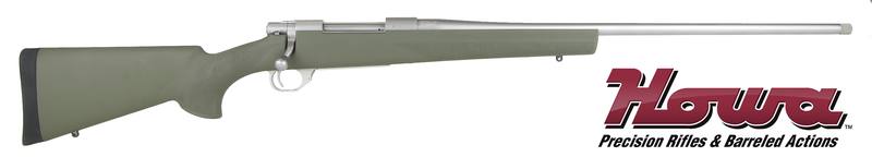 Buy Howa 1500 Stainless Hogue Green Threaded in NZ New Zealand.