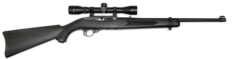 Buy 22 Ruger 10/22 Blued Synthetic 18" with Scope in NZ New Zealand.