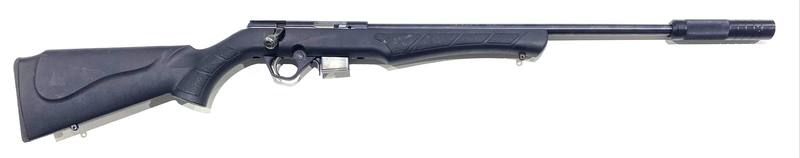 Buy 22 Mag Rossi 8122M Blued Synthetic 18" | with Silencer in NZ New Zealand.