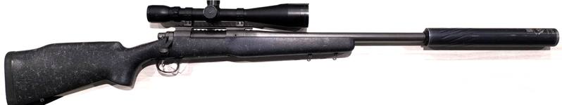 Buy 300-WIN Remington 700 Cerakote Synthetic with Silencer & Scope in NZ New Zealand.