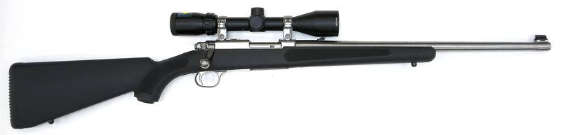 Buy 357 Mag Ruger 77/357 Stainless Synthetic 18.5" with Scope in NZ New Zealand.