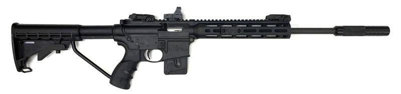 Buy 22 Smith & Wesson M&P 15-22 Sport with Red Dot & Silencer in NZ New Zealand.