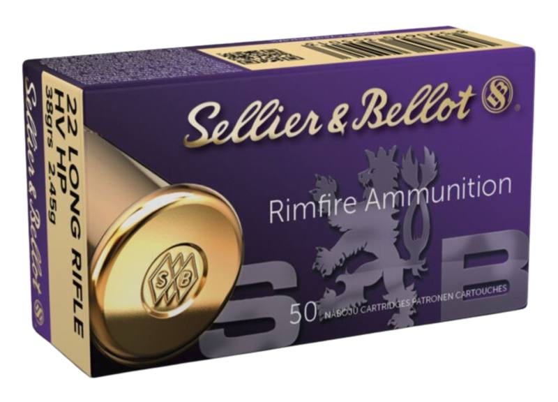 Buy Sellier & Bellot 22 LR 38gr High Velocity Hollow Point 1230fps in NZ New Zealand.