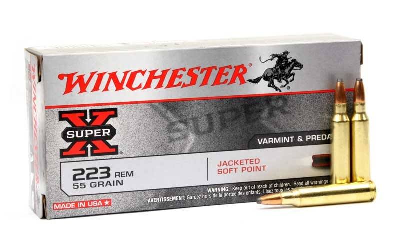 Buy Winchester 223 Super-X 55gr Soft Point in NZ New Zealand.