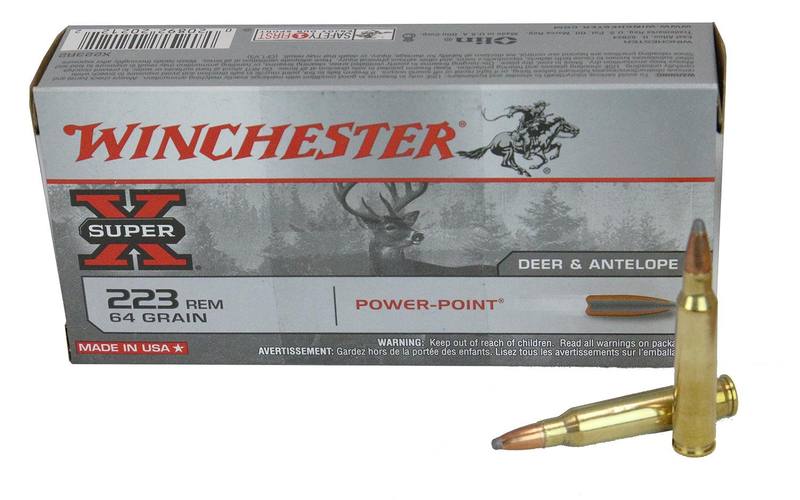 Buy Winchester 223 Super-X 64gr Power Point in NZ New Zealand.