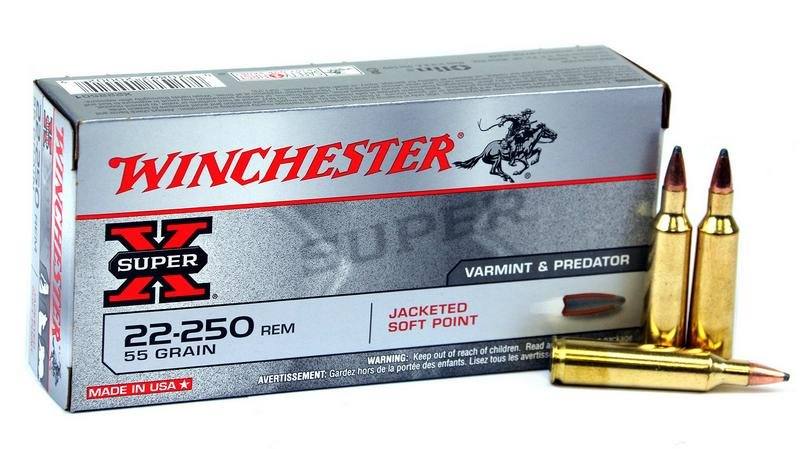 Buy Winchester 22-250 Super-X 55gr Soft Point in NZ New Zealand.