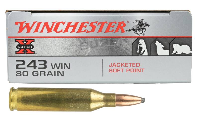 Buy Winchester 243 Super X 80gr Soft Point in NZ New Zealand.