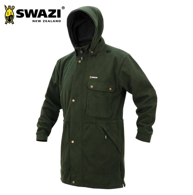 Buy Swazi Windriver Fleece Windproof Jacket Olive in NZ New Zealand.