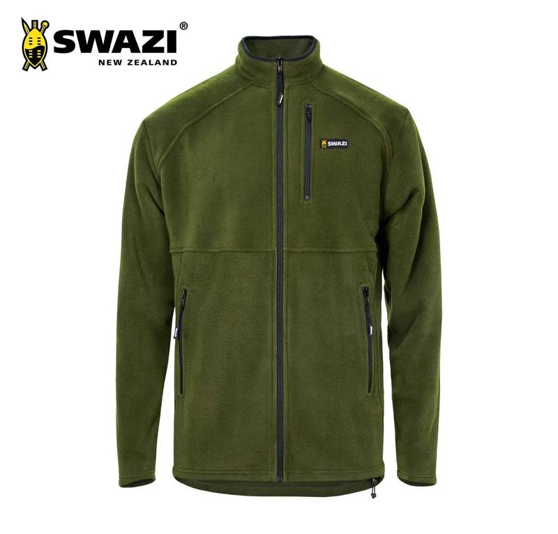 Buy Swazi Muskox Polar Fleece Jacket - Olive in NZ New Zealand.