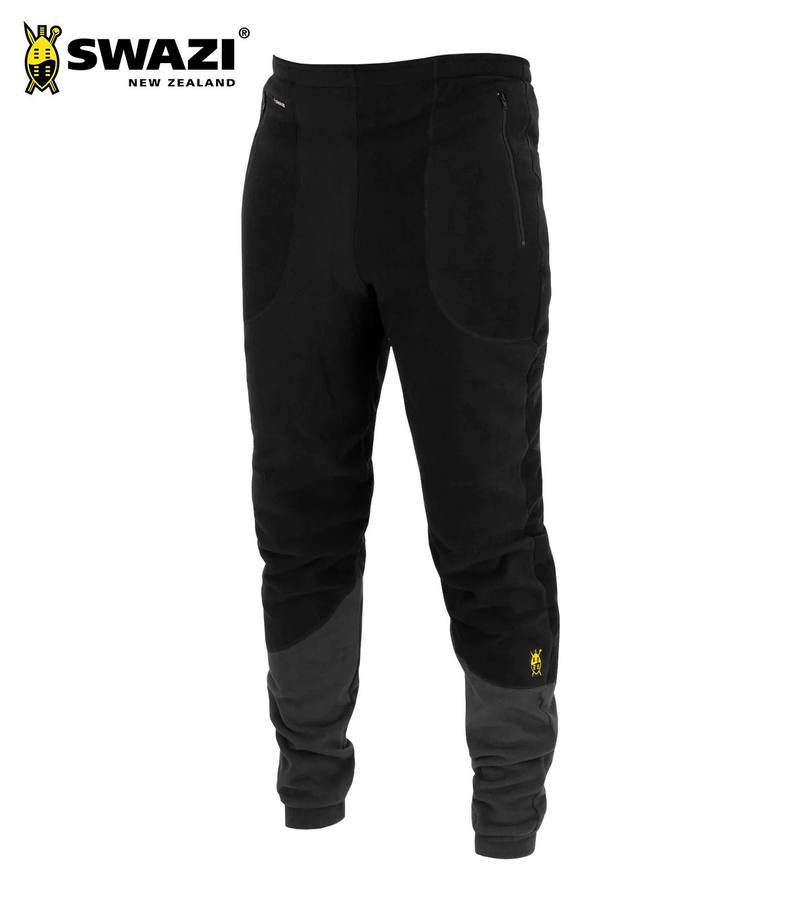 Buy Swazi Huttie Microfleece Pants Black in NZ New Zealand.