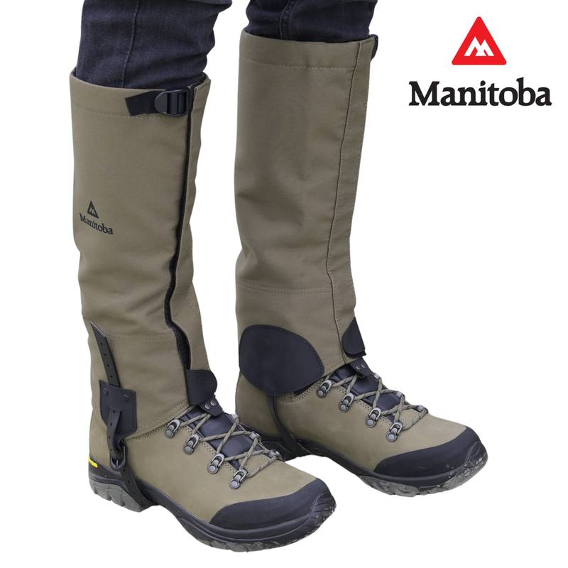 Buy Manitoba Bluff Gaiters Dark Khaki in NZ New Zealand.