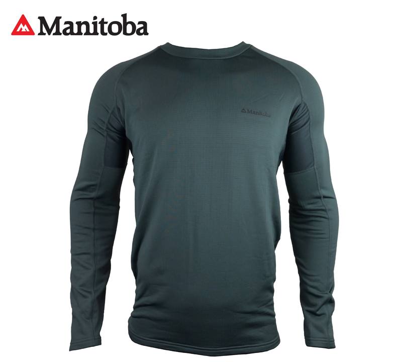 Buy Manitoba Thermal Long Sleeve | Grey in NZ New Zealand.