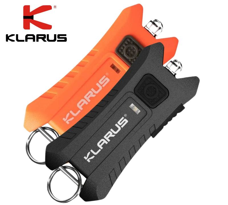 Buy Klarus Mi2 Rechargeable LED Keyring Torch | Black or Orange in NZ New Zealand.