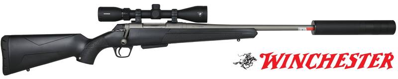 Buy Winchester XPR Grey Cerakote 21" with 3-9x40 Scope and Silencer in NZ New Zealand.