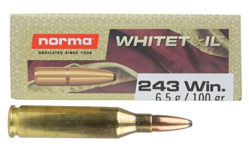 Buy Norma 243 Win Whitetail 100gr Soft Point in NZ New Zealand.