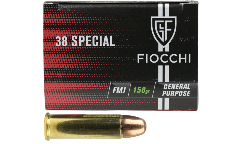 Buy Fiocchi 38 Special 158gr FMJ in NZ New Zealand.