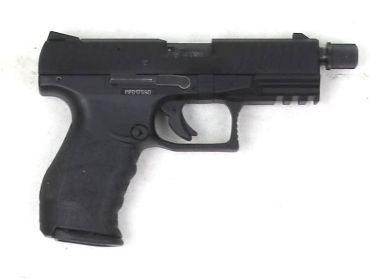 Buy 22 Walther PPQ M2 Blued Threaded in NZ New Zealand.