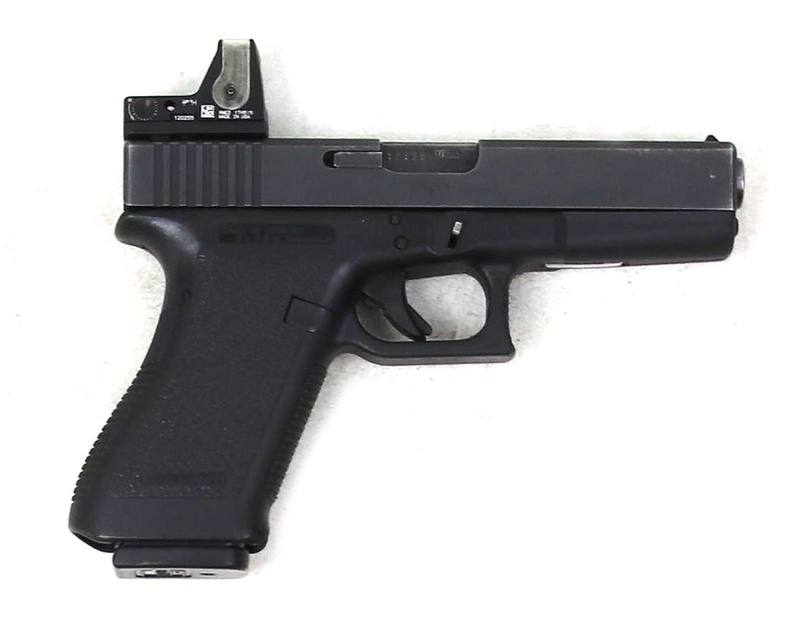 Buy 10mm Glock 20 with Trijicon Red Dot in NZ New Zealand.