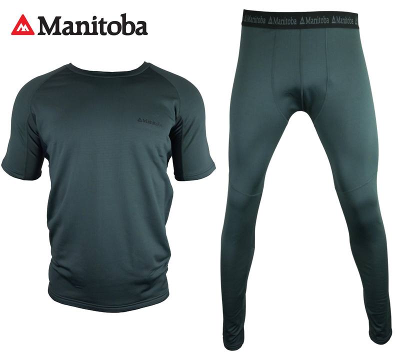 Buy Manitoba Short Sleeve & Leggings Thermals Combo in NZ New Zealand.