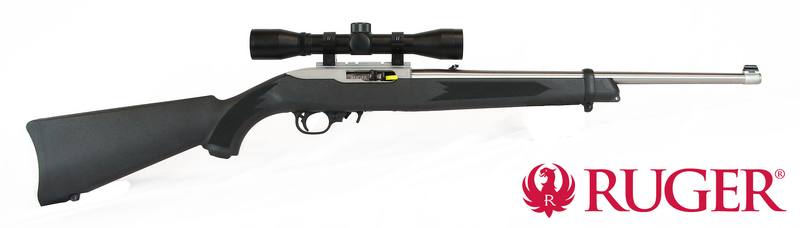 Buy 22 Ruger 10/22 Stainless/Synthetic with 4x32 Scope in NZ New Zealand.