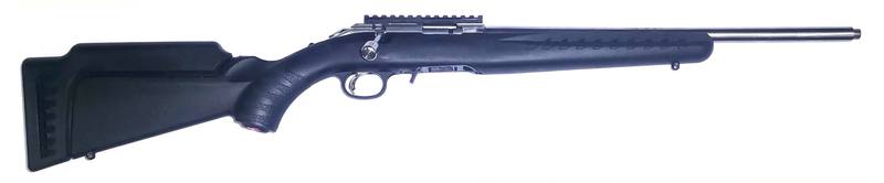 Buy 17hmr Ruger American Stainless Synthetic 18" Threaded in NZ New Zealand.