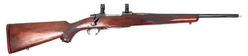 Buy 7mm08 Ruger M77 Blued Wood Threaded in NZ New Zealand.