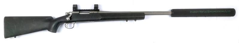 Buy 22-250 Remington 700 VSSF Stainless Synthetic 16" with Silencer in NZ New Zealand.