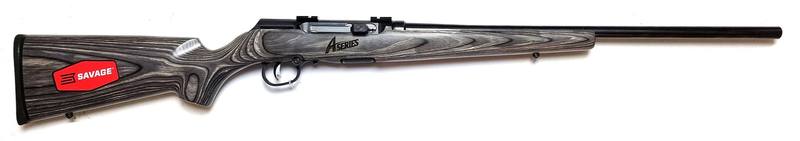 Buy 17hmr Savage A17 Blued Laminate 22" in NZ New Zealand.