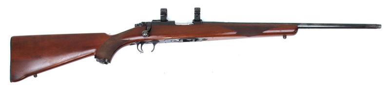 Buy 22 Ruger 77/22 Blued Wood Threaded in NZ New Zealand.