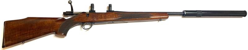 Buy 222 Sako L461 Vixen Blued Wood 22" with Silencer in NZ New Zealand.