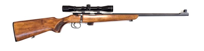 Buy 22 Baikal Toz-17 Blued/Wood 20" with Scope in NZ New Zealand.