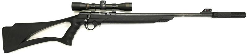 Buy 22 Mossberg 802 Plinkster Blued Synthetic Scope & Silencer in NZ New Zealand.