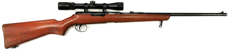 Buy 22 BSA Armatic Blued Wood Threaded with Scope (PARTS GUN) in NZ New Zealand.