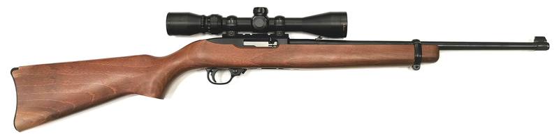 Buy 22 Ruger 10/22 Blued Wood with Scope in NZ New Zealand.