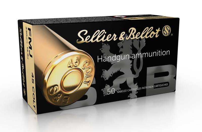 Buy Sellier & Bellot 45 Long Colt 230gr FMJ 50 Round in NZ New Zealand.