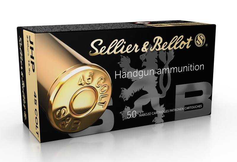 Buy Sellier & Bellot 45 Long Colt 230gr Jacketed Hollow Point 50 Rounds in NZ New Zealand.