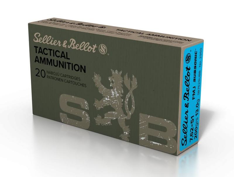 Buy Sellier & Bellot 308 200gr FMJ Subsonic 20 Rounds in NZ New Zealand.