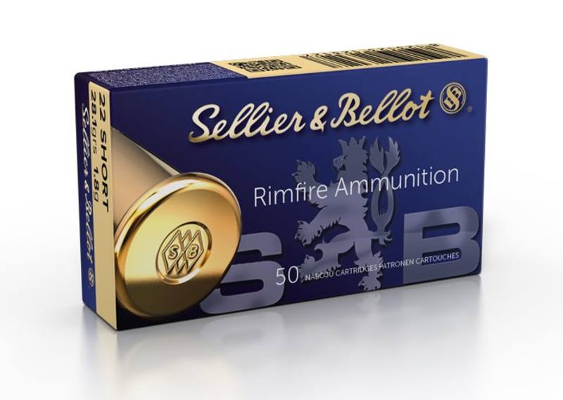 Buy Sellier & Bellot 22 Short 28gr Lead Round Nose 500 Rounds in NZ New Zealand.