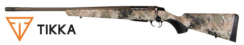 Buy Tikka T3x Lite Veil Woodland Camo Fluted & Threaded Left-Hand in NZ New Zealand.