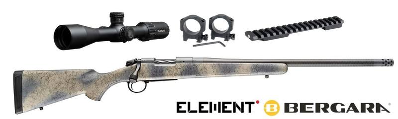 Buy Bergara B-14 Wilderness Ridge Carbon Element Helix Scope Package in NZ New Zealand.