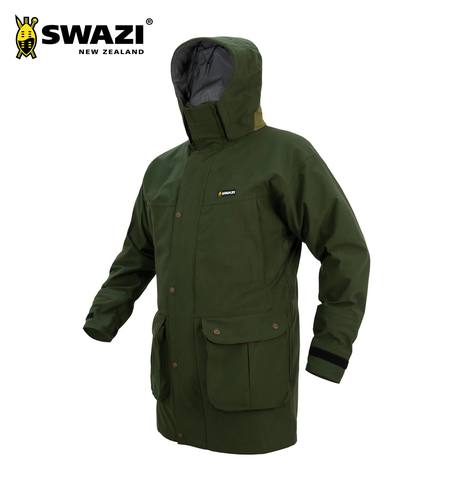 Swazi Wapiti XP Waterproof Jacket Olive NZ - Jackets and Hoodies by Gun ...