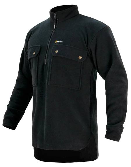 Swazi Men's Back 40 Shirt Black NZ - Longsleeve Shirts by Gun City