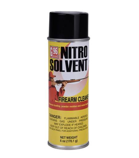 G96 Nitro Gun Cleaning Solvent Aerosol 6oz NZ - Solvents by Gun City