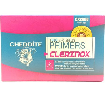 Cheddite 209 Shotgun Primers Shotshells x1000 NZ - Primers by Gun City