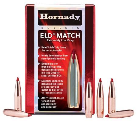 Hornady Projectiles .22 Cal .224 73gr ELD Match: x100 NZ - Projectiles ...