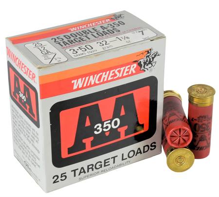 Winchester 12ga #7 32gr 70mm Double A-350 Target Loads | 25 Rounds NZ ...